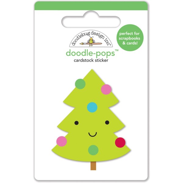 Doodlebug Design Inc Blog: Quick & Easy Washi Tape Christmas Tree Cards